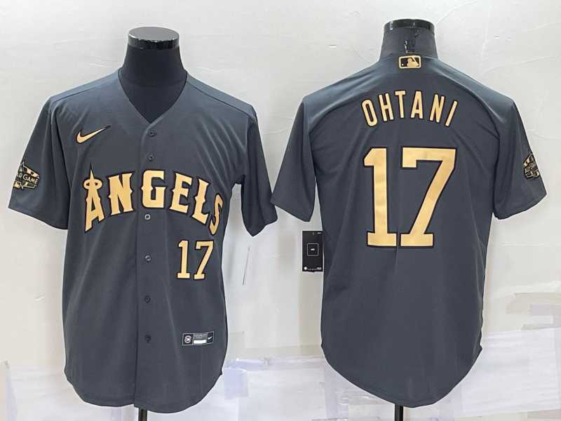 Los Angeles Angels #17 Shohei Ohtani Number Grey 2022 All Star Stitched Cool Base Nike Jersey,We sell and wholesale Los Angeles Angels #17 Shohei Ohtani Number Grey 2022 All Star Stitched Cool Base Nike Jersey on line form chian!